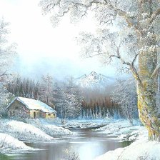 Схема вышивки «Iarna»