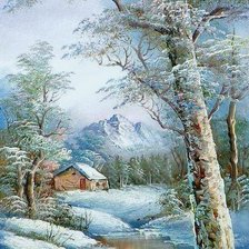 Схема вышивки «Iarna»