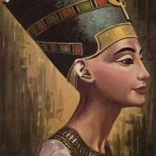 Схема вышивки «Нефертити»