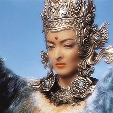 Схема вышивки «Лидия Вертинская в образе птицы Сирин»