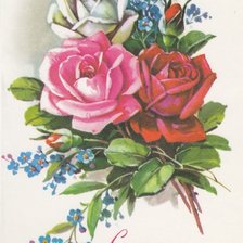 Схема вышивки «С днём рождения»