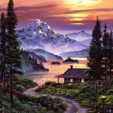 Горный пейзаж