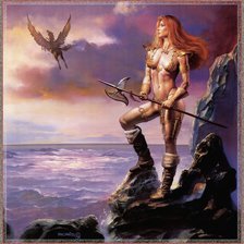 Схема вышивки «мир Вальехо (у моря)»