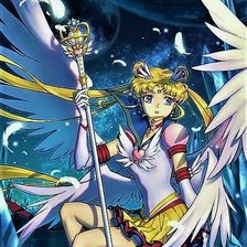 Схема вышивки «Сейлор Мун»