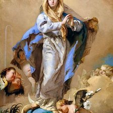 Схема вышивки «Джованни Баттиста Тьеполо, «Непорочное зачатие»,»