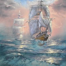 Схема вышивки «Миражи»