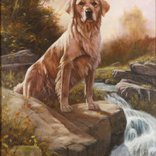 Схема вышивки «John Trickett»