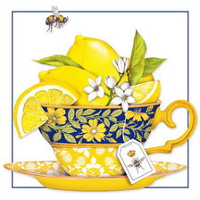 Схема вышивки «Чашечка желтая»