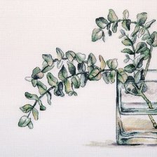 Схема вышивки «"PANNA" C-7281 "Эвкалипт"»