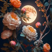 Схема вышивки «Hoa hồng»