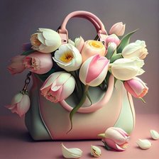 Схема вышивки «Цветы.»