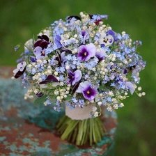 Схема вышивки «Цветы.»