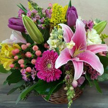 Схема вышивки «Букет.»