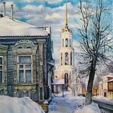 Схема вышивки «На перекрестке»