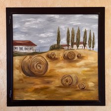 Схема вышивки «Под солнцем Тосканы»