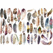 Схема вышивки «Перья»