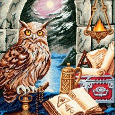 Схема вышивки «Хранитель времени»