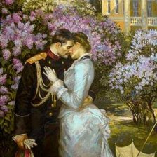 Схема вышивки «Тайное свидание»