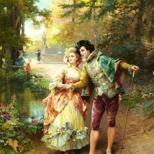 Схема вышивки «Галантный век»