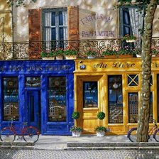 Схема вышивки «Городок»