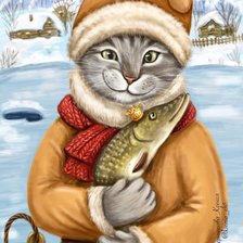 Схема вышивки «"По щучьему велению"»