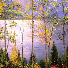 Схема вышивки «Осень»