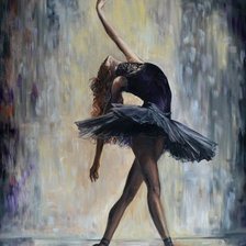 Схема вышивки «БАЛЕРИНА»