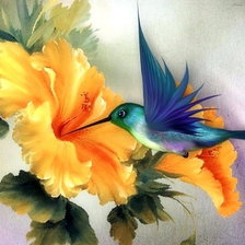 Схема вышивки «Калибри»