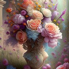 Схема вышивки «Flori»