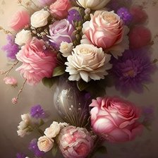 Схема вышивки «Flori»