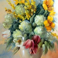 Схема вышивки «Flori»