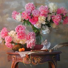 Схема вышивки «Bujori»