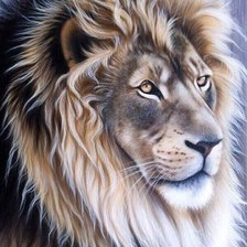 Схема вышивки «Лев»