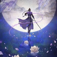 Схема вышивки «Идущий своим путём»