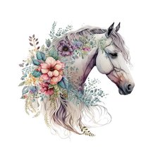 Схема вышивки «Лошадка»