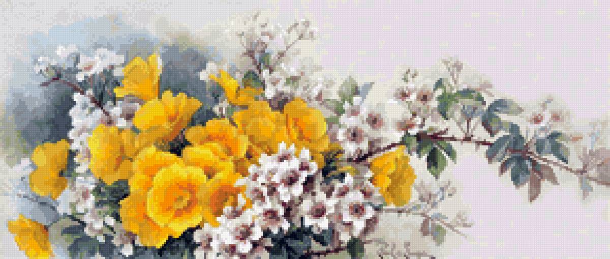 весенний букет - цветы весна - предпросмотр