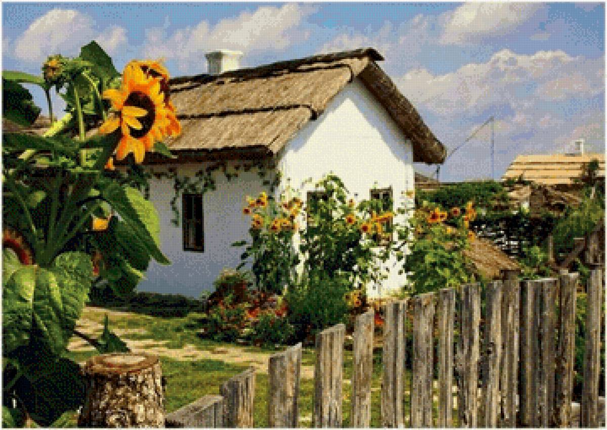 лето в деревне - лето деревня - предпросмотр