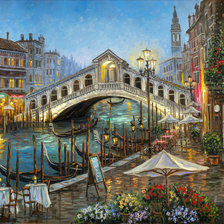 Схема вышивки «Венеция»
