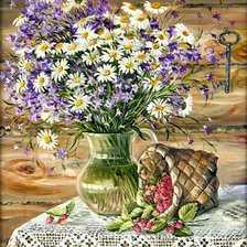 Схема вышивки «Летний натюрморт»