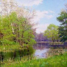 Схема вышивки «Весна»