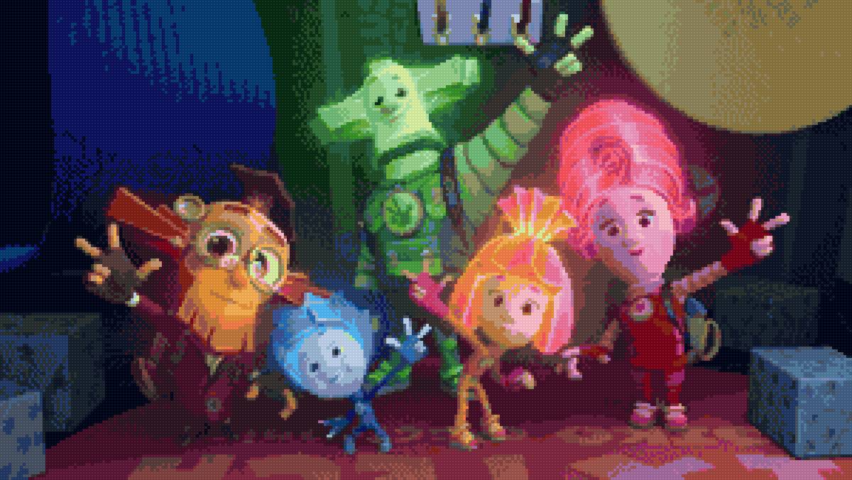 Фиксики - фиксики, мультик, ремонт - предпросмотр