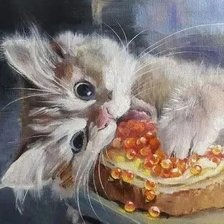 Схема вышивки «Кот»