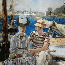 Схема вышивки «Аржантей Эдуард Мане»