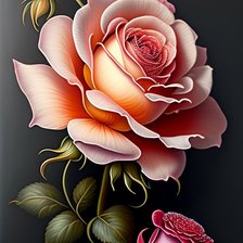 Схема вышивки «Hoa hồng»