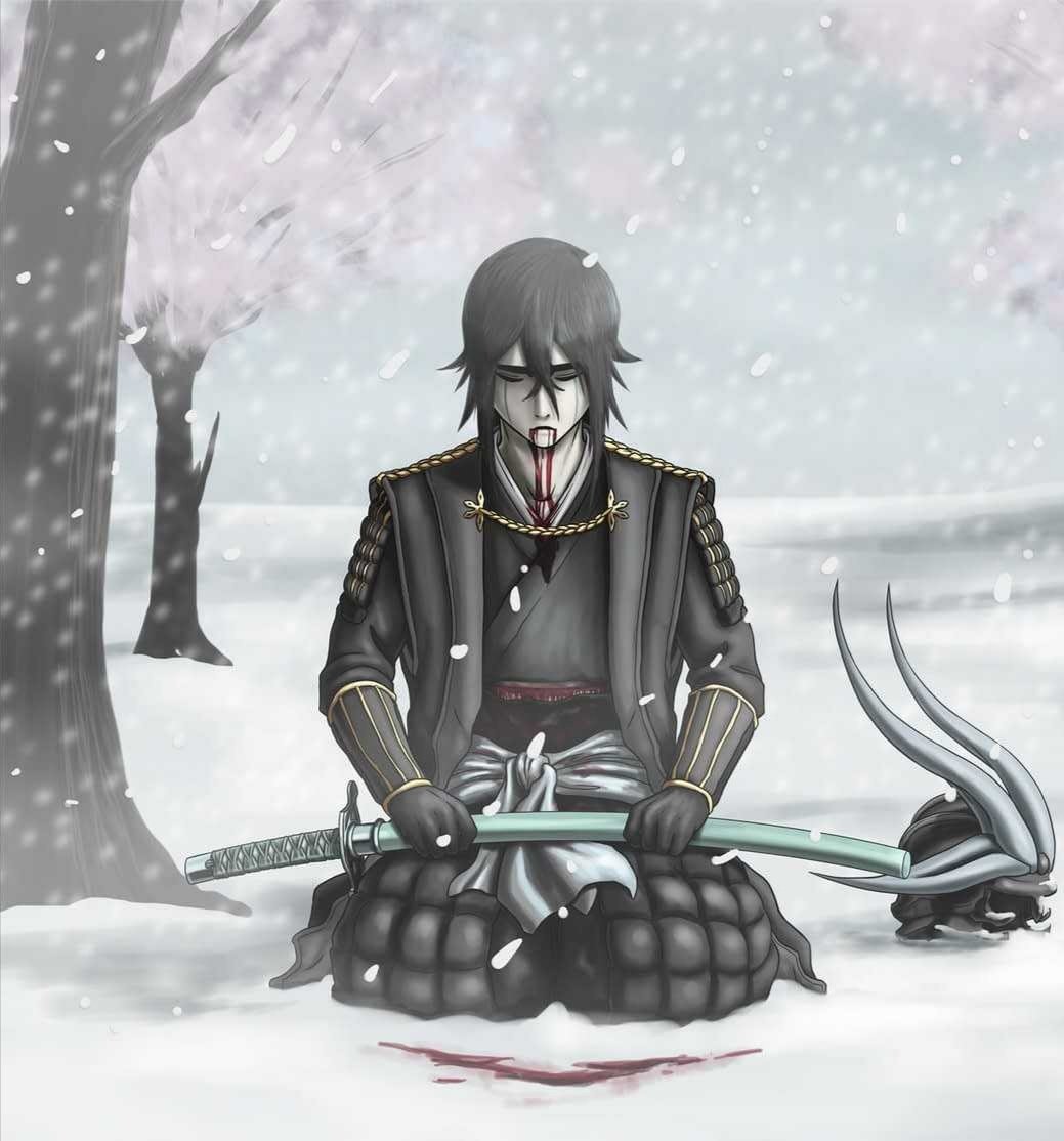 Улькиора - бличь. улькиора. сепуку. арт. аниме. - оригинал