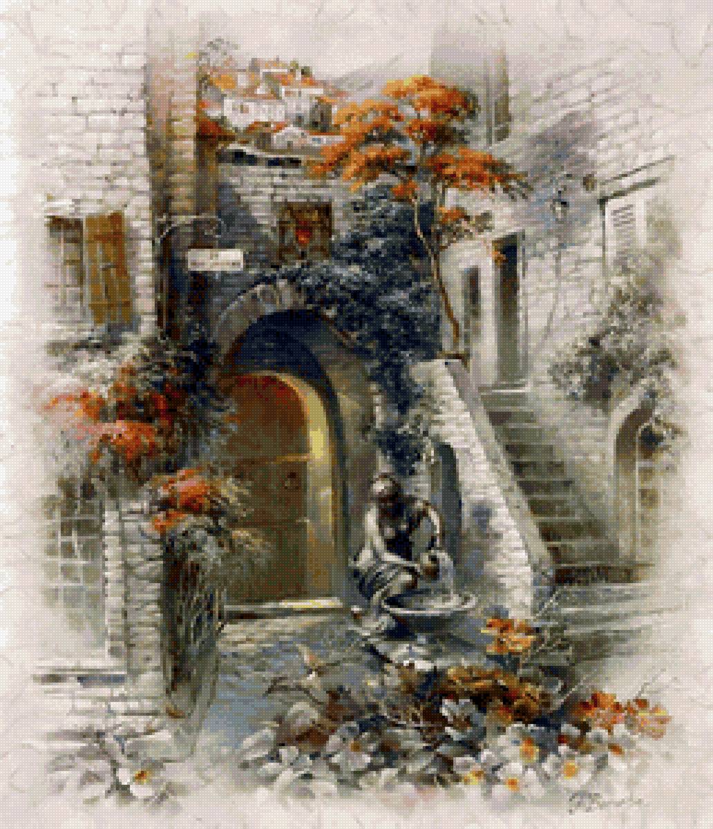 дворик - предпросмотр