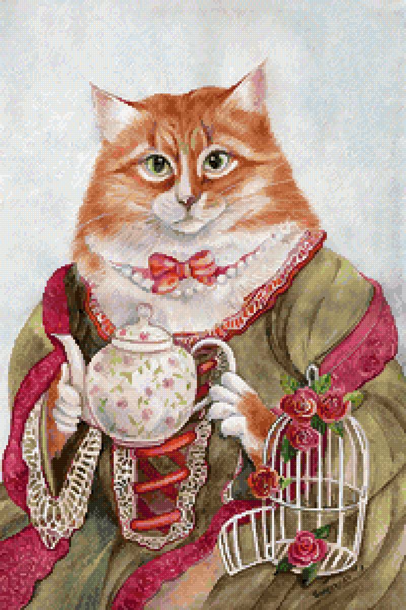 Кошка-хозяюшка - 🐱 - предпросмотр