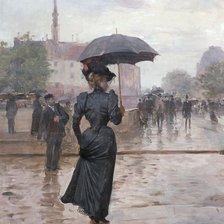 Схема вышивки «Париж»