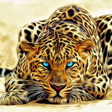 Схема вышивки «ГЕПАРД»