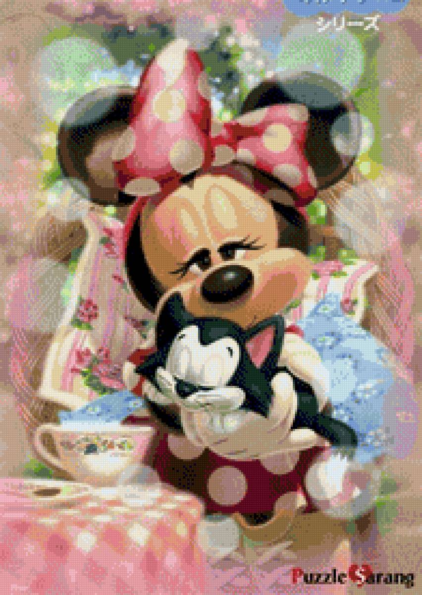 MINNIE CON GATITO - предпросмотр